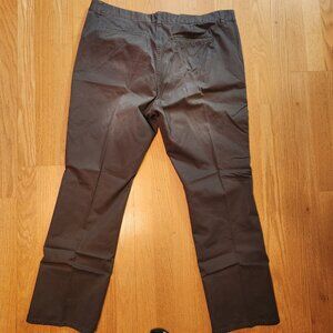 Tailor Vintage Pants Mens 40x32 Olive Green Straight Fit Classic Chino